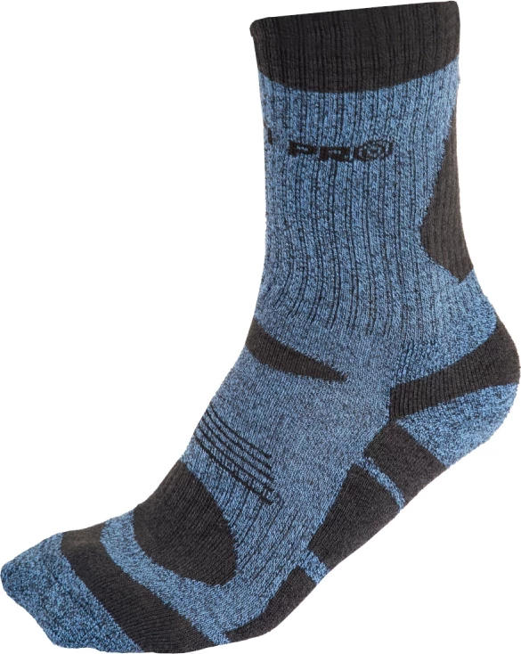 Çorape pune termike LAHTI PRO L30912 39-42 blu-gri, 1 palë