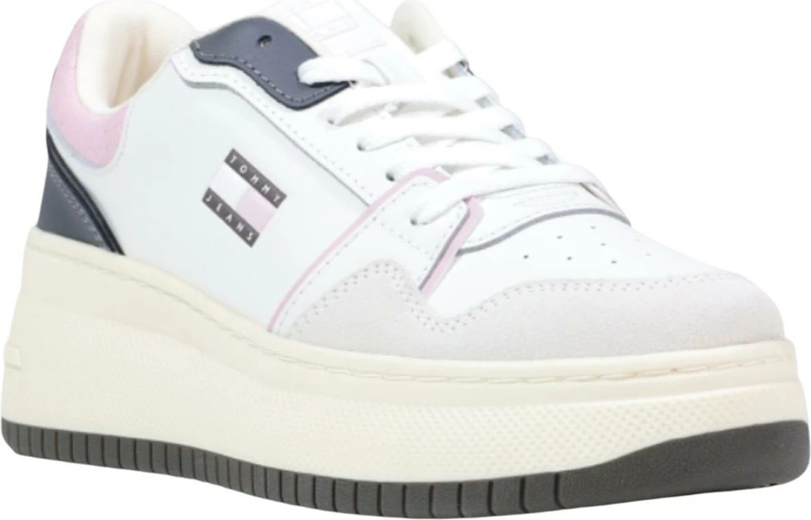 Atlete për femra Tommy Hilfiger Jeans EN0EN02916, të bardha-rozë [Madhësia: 39]