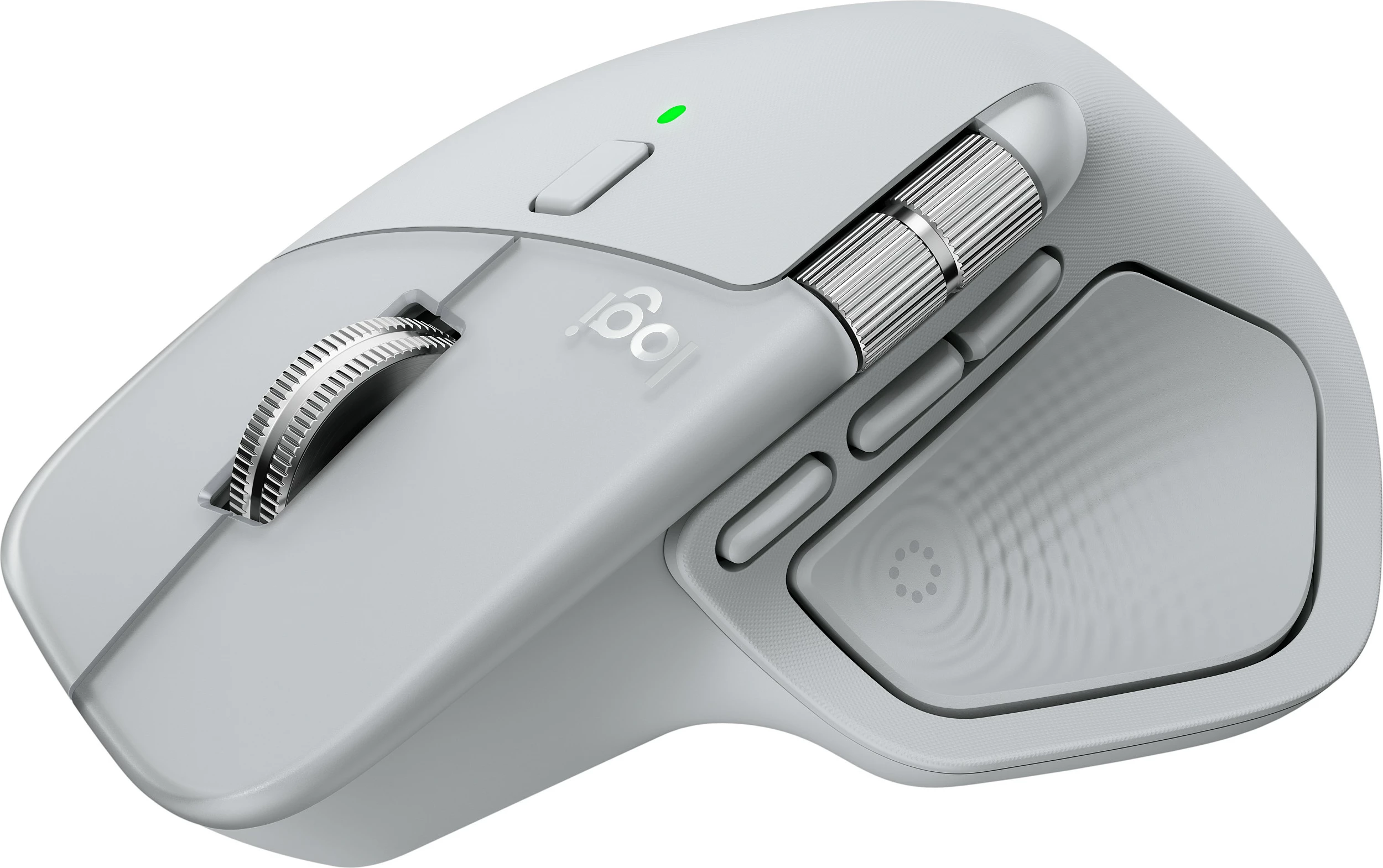Maus Logitech MX Master 4, wireless RF+Bluetooth, 8000 DPI, ergonomik për dorë të djathtë, gri