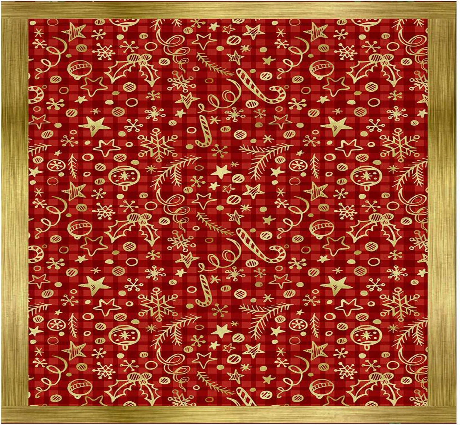 Mbulesë tavoline Hermia Concept, shumëngjyrëshe, HM-Tblnwy26-3, 140x140 cm