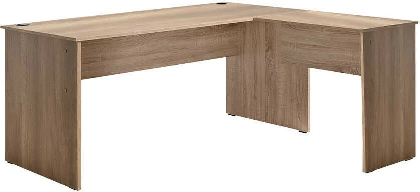 Tavolinë pune Hanah Home, Rms-320-Tt-1, ngjyrë arrë e çelët, 160x75x144cm