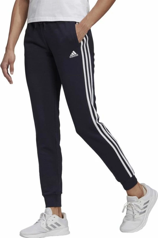 Pantallona sportive për femra adidas, blu marine