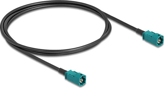Kabllo DeLOCK 90678, HSD Z në HSD Z, 1 m, 100 Ω, 0-6 GHz, zi/blu