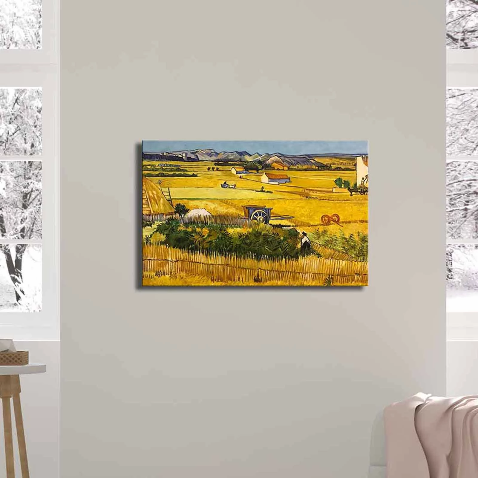 Pikturë dekorative në kanavacë Wallity, FAMOUSART-12, Van Gogh, 45x70cm