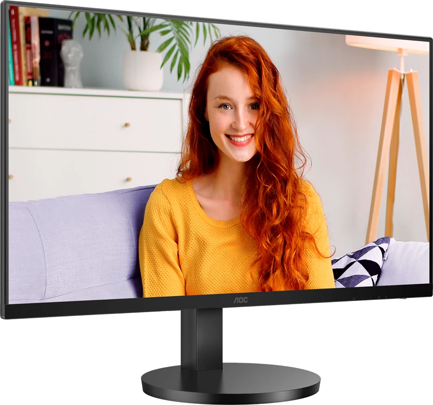 Monitor AOC U27B3AF 27\" IPS 4K UHD 60Hz HDR10 Adaptive Sync me altoparlantë, i zi