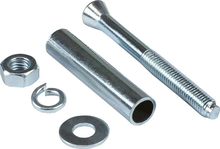 Set montimi muri GoodConnections për kabinet 19" FLAT-Pack GC-RFxxxx, M8x80mm, 4 copë