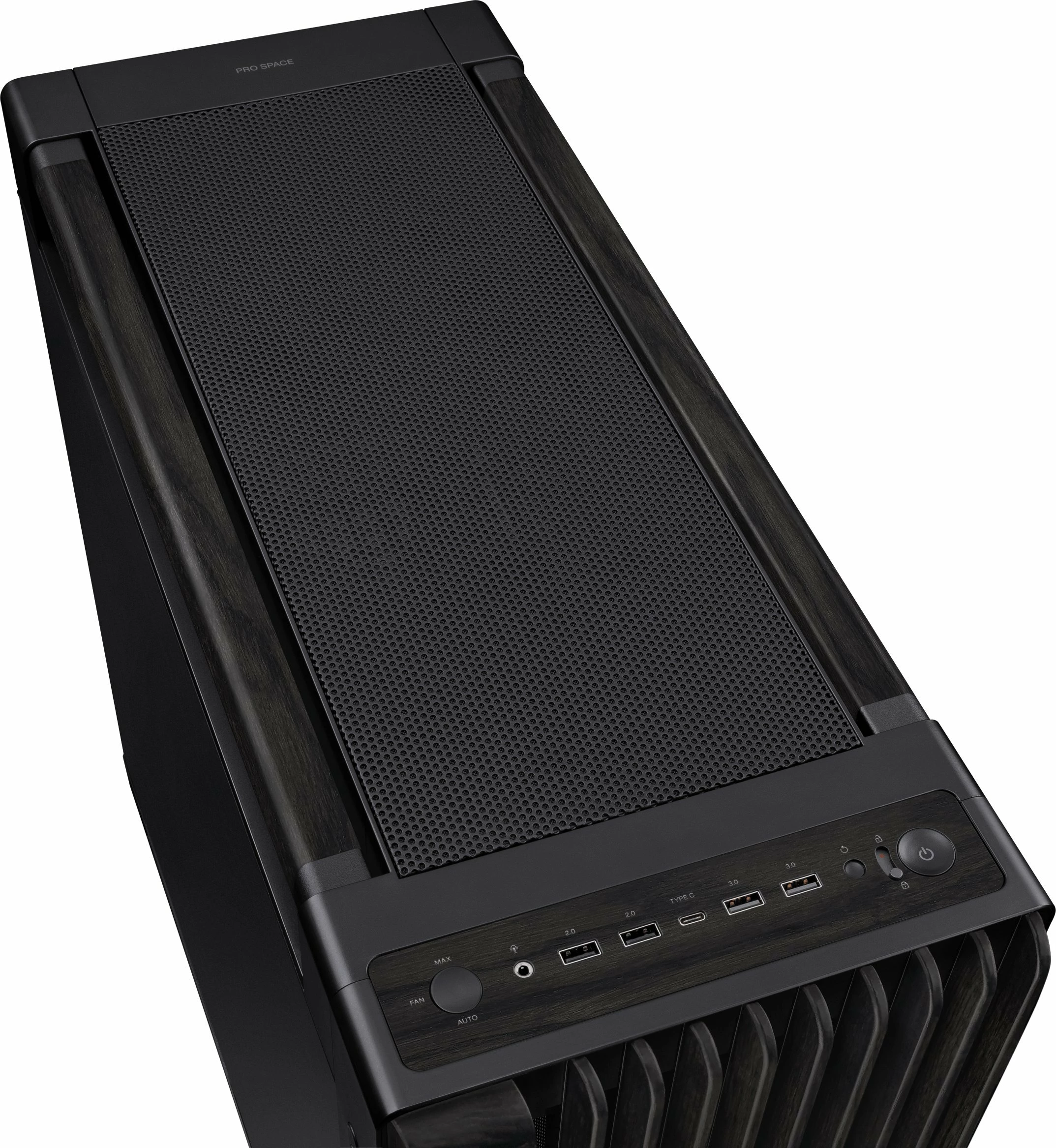 Kasë Asus ProArt PA602 Wooden (90DC00J0-B09020) Midi Tower, e-ATX/ATX, pa dritare, e zezë