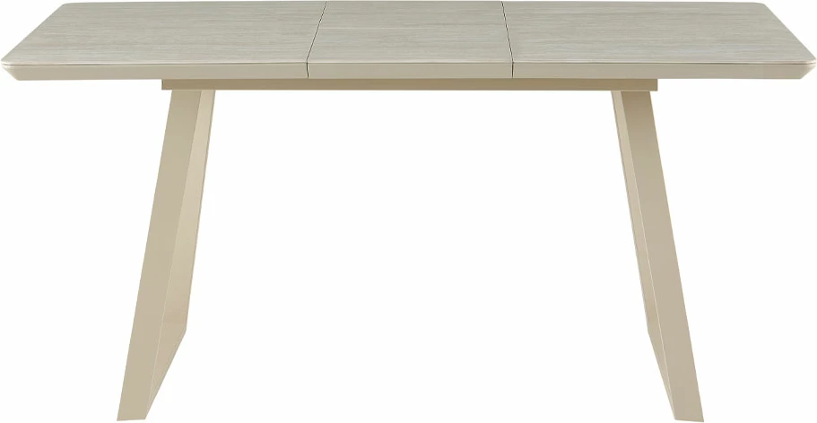Tavolinë zgjatëse Tessera, ngjyrë bezhë-latte, 120x80x76cm