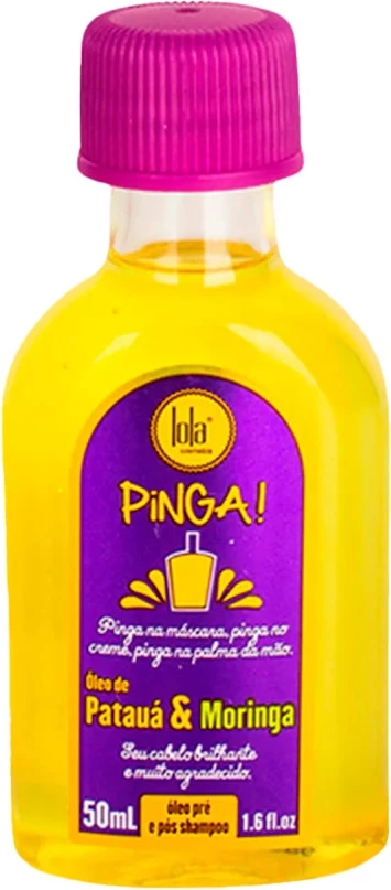 Vaj ushqyes për flokë Lola Cosmetics Pinga! Pataua & Moringa për femra, 50ml