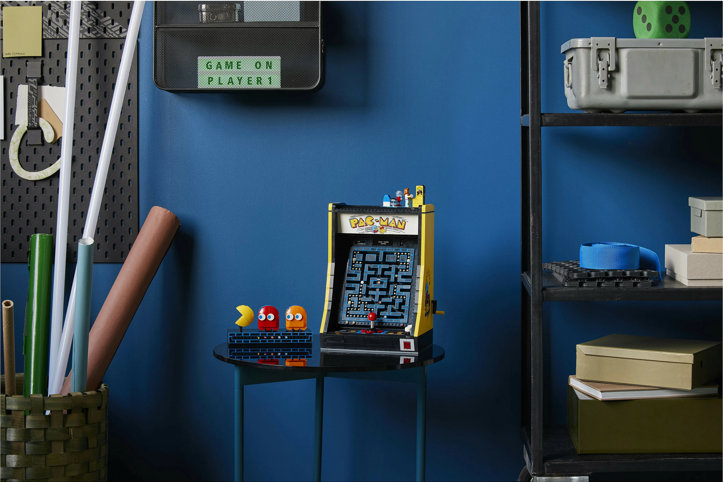 Set ndërtimi LEGO Icons PAC-MAN Arcade 10323, 2651 pjesë, multikolor