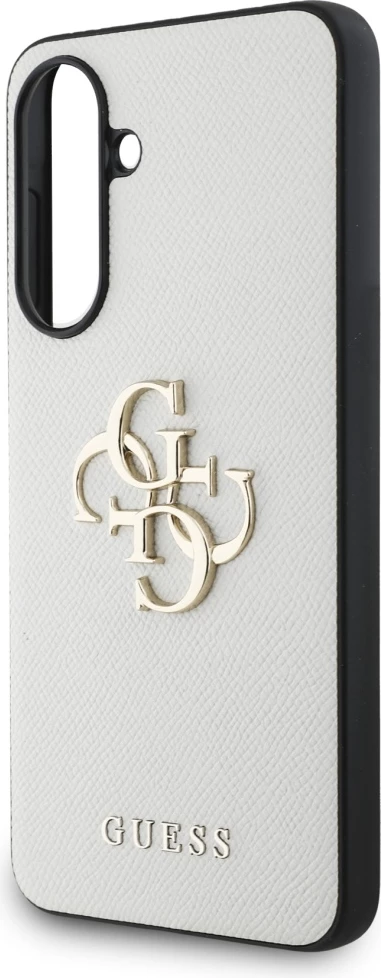 Mbështjellës Guess Grained Big 4G Logo Small Classic Logo për Samsung Galaxy A56, Bezhe