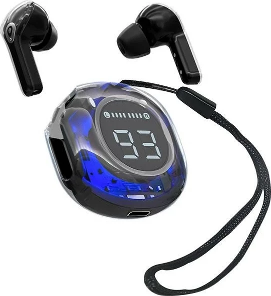 Kufje Tracer T1 Neo, True Wireless, Bluetooth 5.3, mikrofon, të zeza