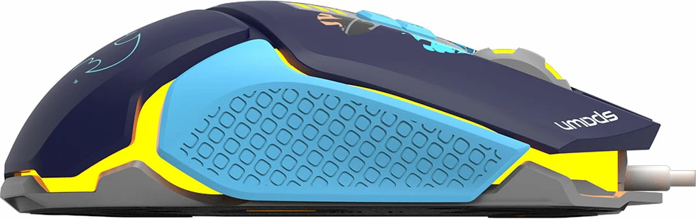 Maus gaming Spawn Batman RGB 12800 DPI, 7 butona, USB me kabllo
