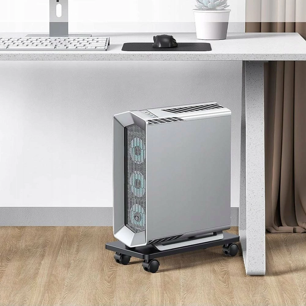 Stendë për kompjuter Orico CPB6-BK-BP, 30 kg, çelik, me rrota, 41x21x5 cm, e zezë