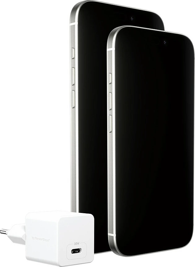Karikues muri PanzerGlass empower Turbo 30W, USB-C PD, EU Plug, i bardhë