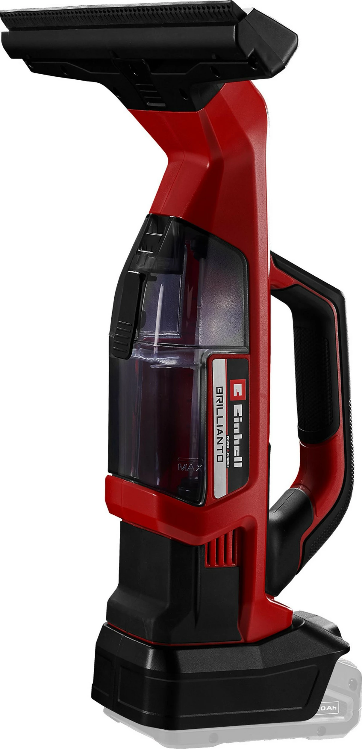 Pastrues dritare pa kabllo Einhell BRILLIANTO, 18V, 0.3L, zi/kuq