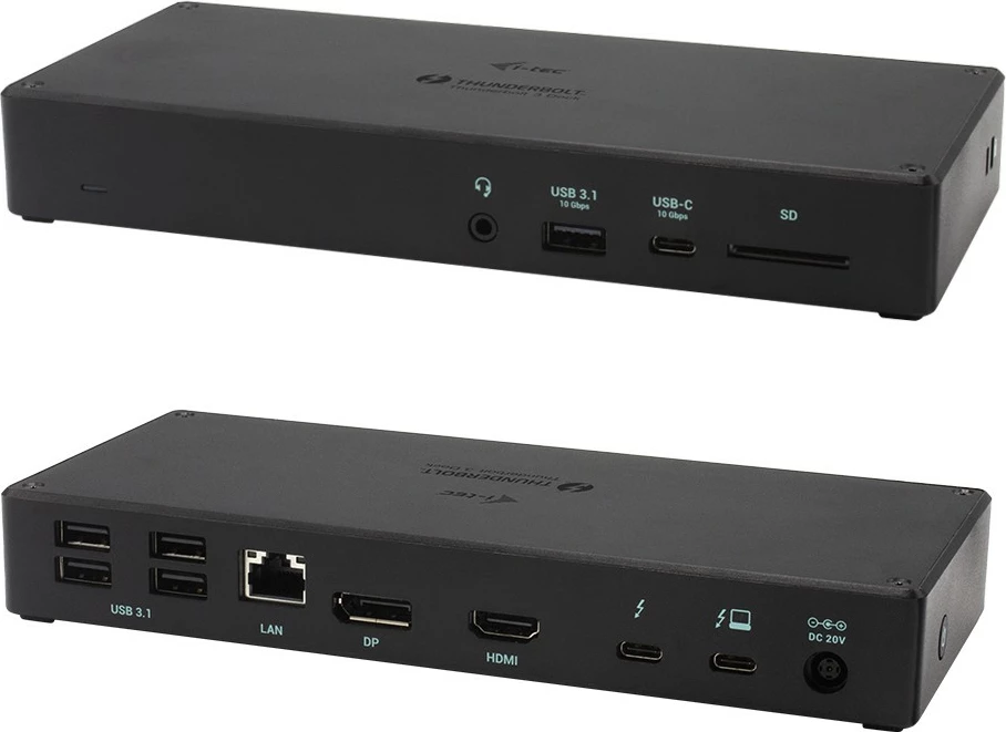 Docking station I-Tec Thunderbolt 3, 3x Display, Power Delivery 96W, i zi