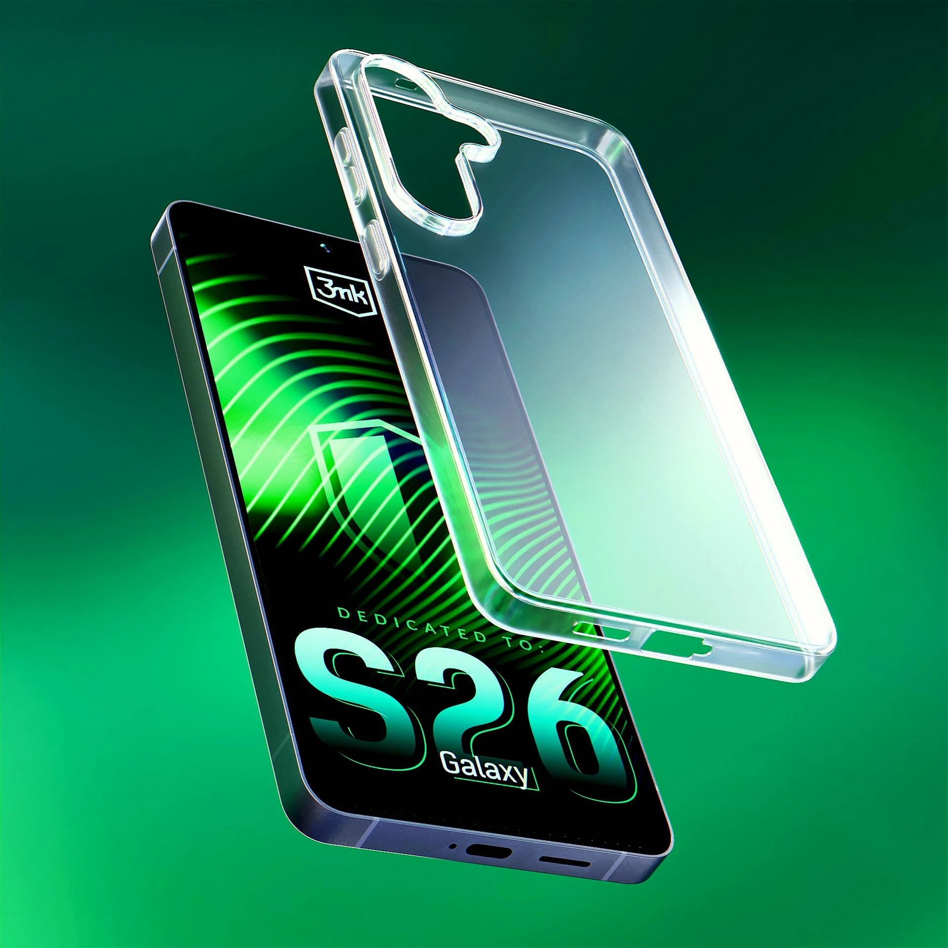 Mbështjellës 3mk Clear Case për Samsung Galaxy S26, transparent, në kuti
