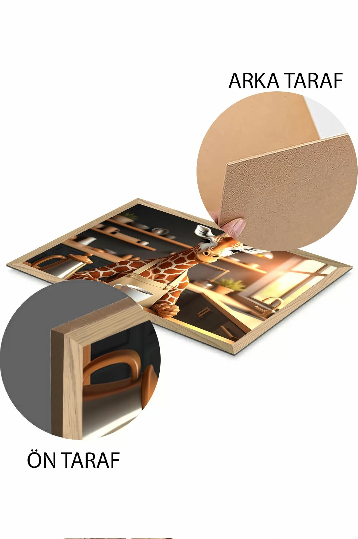 Pikturë dekorative, shumëngjyrëshe, Wallity, Arthynmodelyty2030-7, 20x30cm