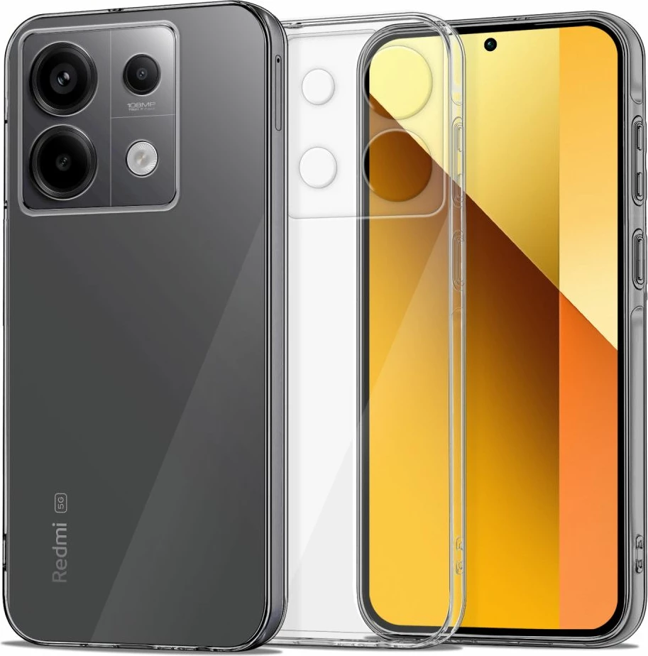 Mbështjellës Tech-Protect FlexAir+ për Xiaomi Redmi Note 13 5G, Transparent