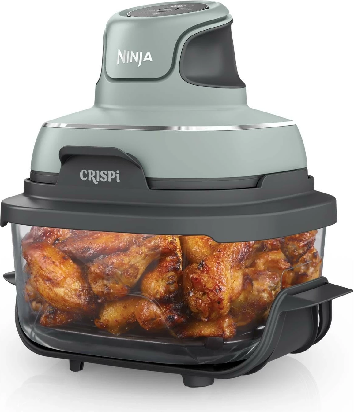 Fryer pa yndyrë Ninja Crispi FN101EU, 3.8L, 1700W, jeshile