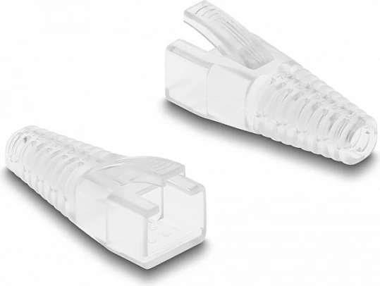 Boot mbrojtës për konektor RJ45 DeLOCK, i prershëm, 50 copë, shumëngjyrësh