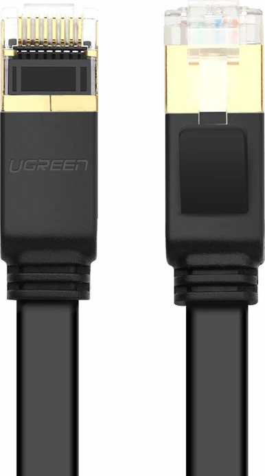 Kabllo rrjeti Ugreen NW106 11265, Cat 7 STP, RJ45, 10m, e zezë