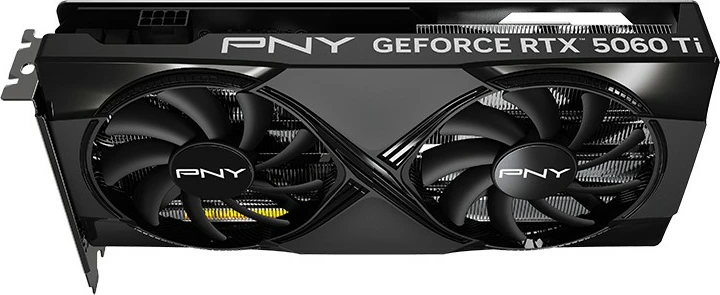 Kartelë grafike PNY GeForce RTX 5060 Ti VERTO OC, 16GB GDDR7, 2 fan, e zezë