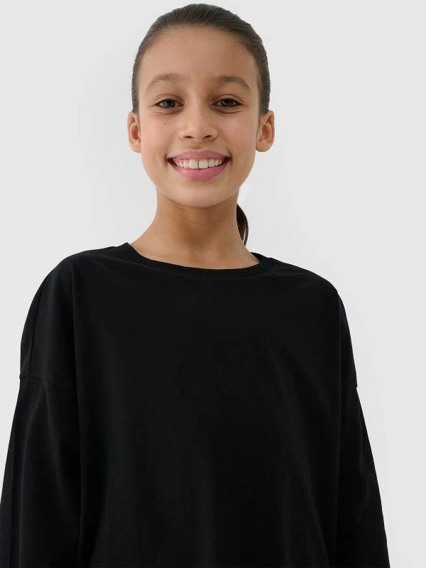 Maicë me mëngë të gjata oversize për vajza 4F