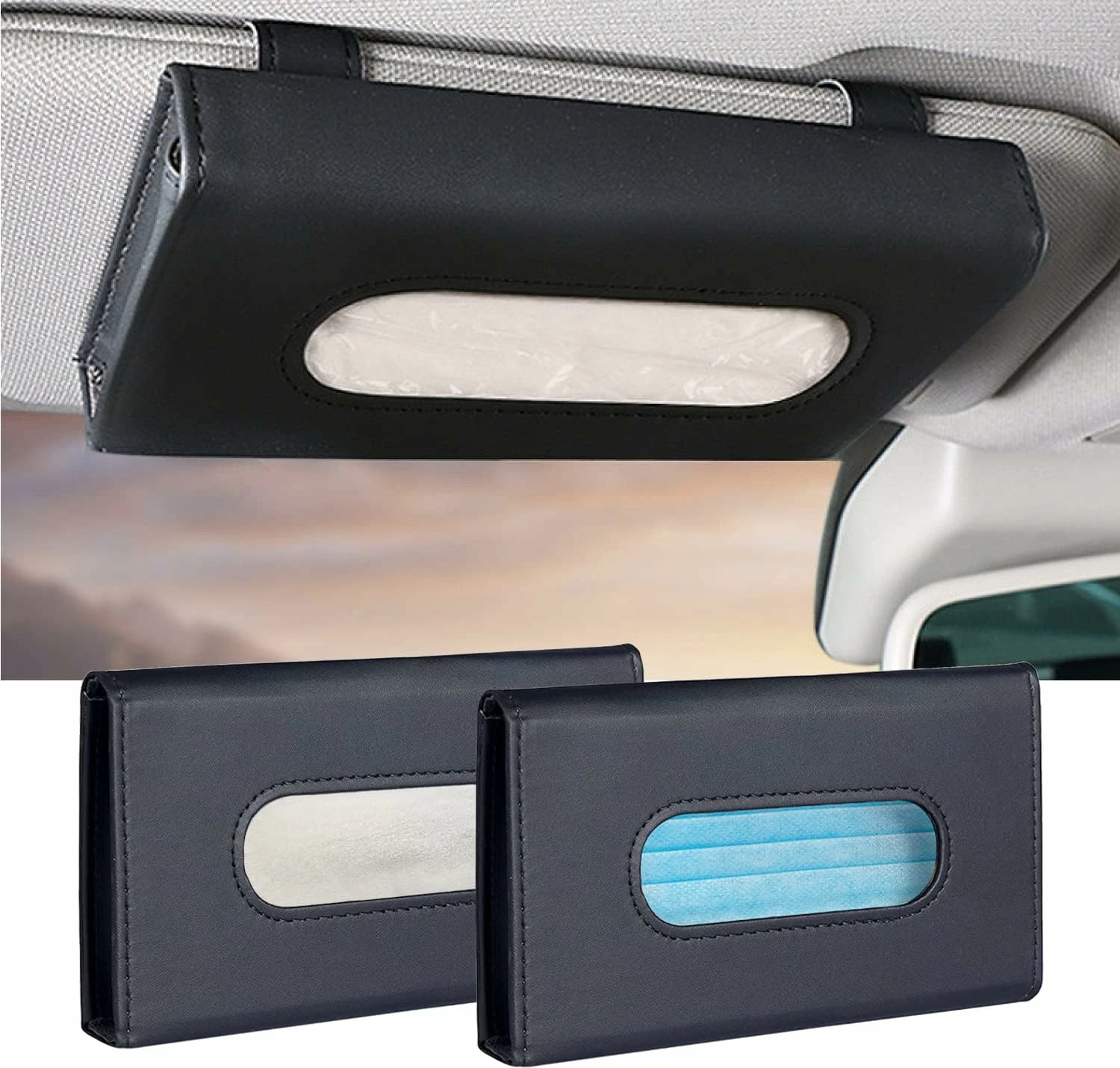 Kutia mbajtëse e salvetave për makinë