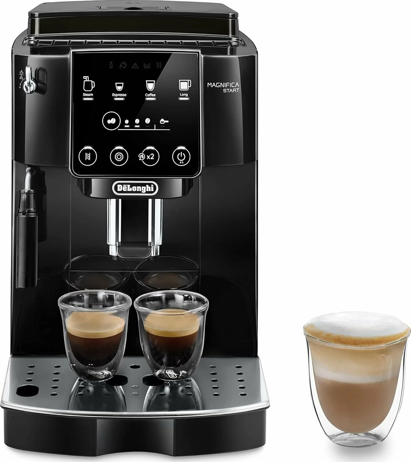 Aparat espresso automatik DeLonghi Magnifica Start ECAM 220.21.B 1.8L 1450W 15 bar, e zezë