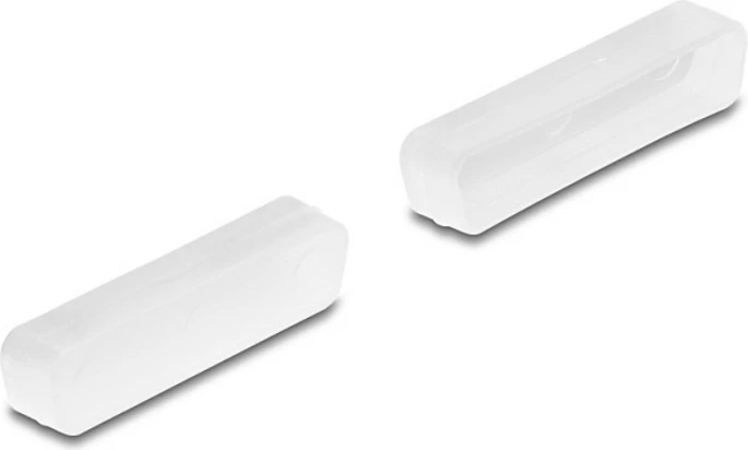 Kapak pluhuri DeLOCK për portë D-Sub DB-25 (femër), 2 copë, transparent