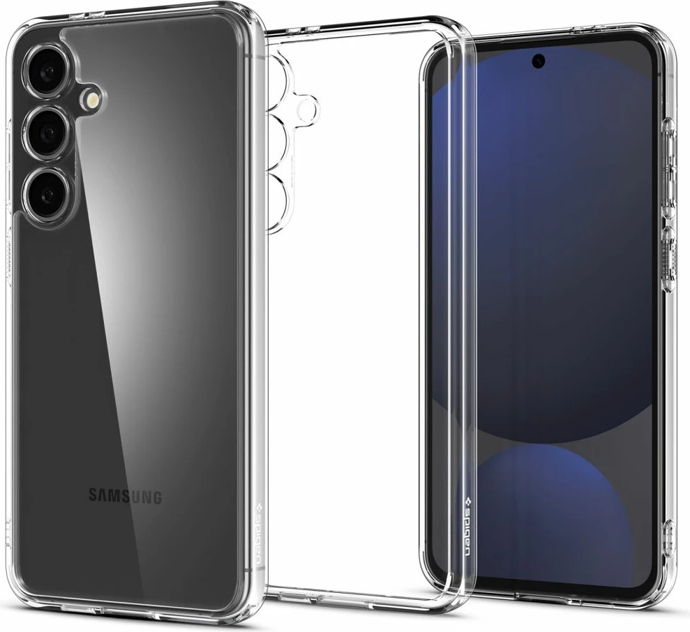 Mbështjellës Spigen Ultra Hybrid për Samsung Galaxy S24 FE, Transparent