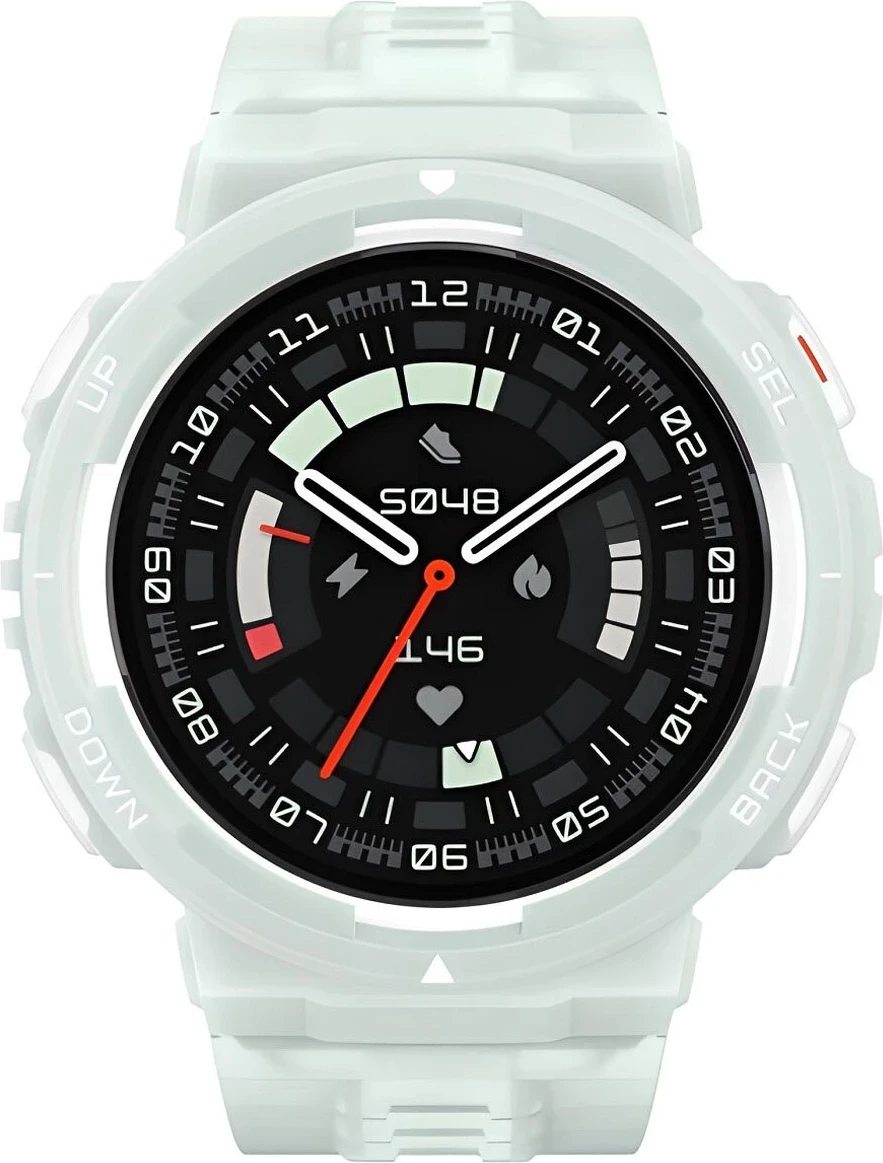 Smartwatch Amazfit Active Edge W2212EU4N, 360x360, matje pulsi, iOS, Jeshile