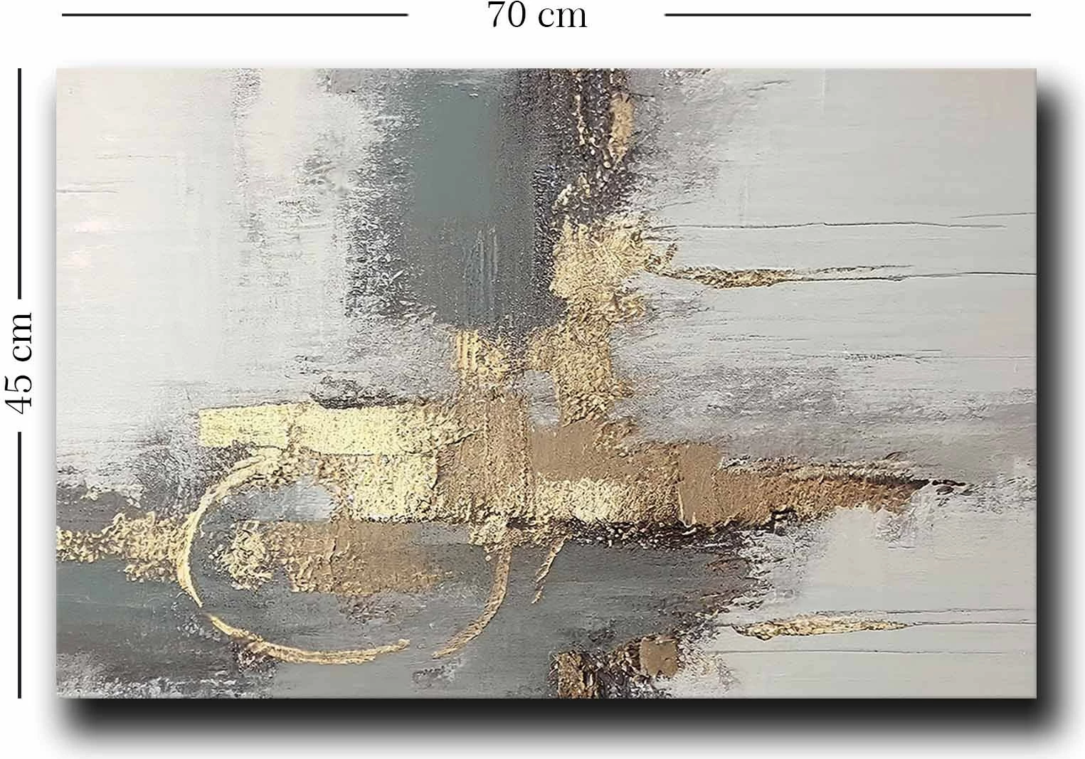 Pikturë dekorative në kanavacë, shumëngjyrëshe, Wallity 4570GSC-012, 45x70cm