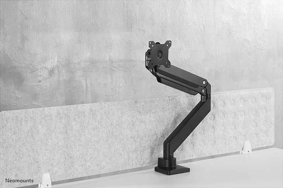 Mbajtës tavoline Neomounts NM-D775BLACKPLUS, për ekrane të lakuara, 49", i zi