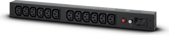 Listë shpërndarëse CyberPower PDU20BHVIEC12R, 1U, 16A, 12xC13, 1xC20, e zezë
