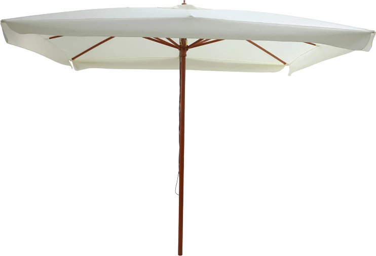 Ombrellë profesionale Vasel një-pjesë pëlhurë dru-bezhë 300x300x250cm