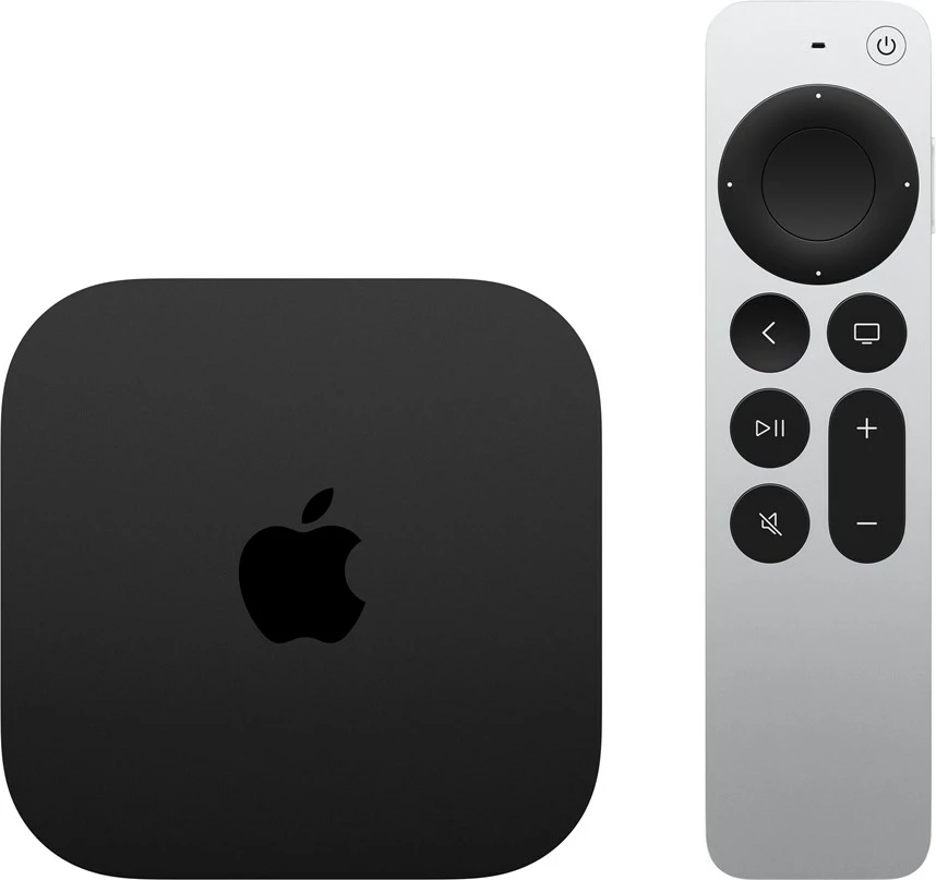 Apple TV 4K 64 GB Wi-Fi, E zezë, E argjendtë