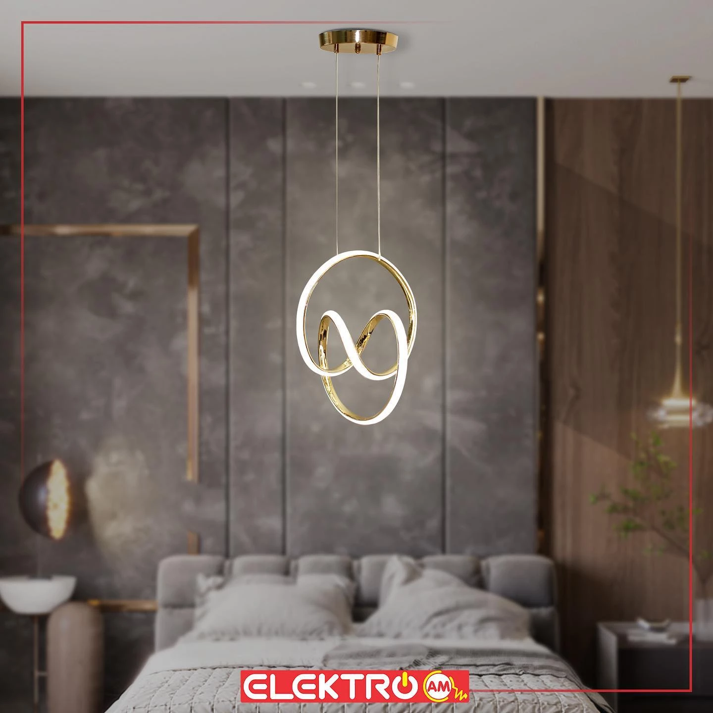 Abazhur LED i varur 3190/1 GD