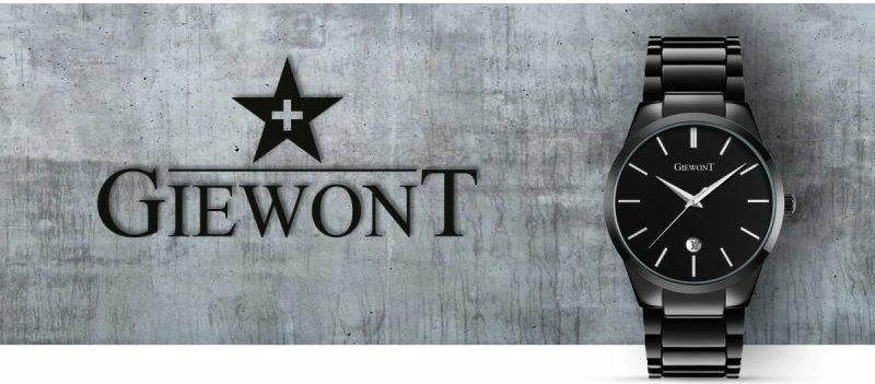 Orë dore për meshkuj Giewont, e zezë