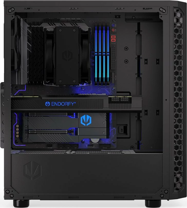 Kasë Endorfy Signum 300 Solid EY2A003 Midi Tower ATX pa dritare e zezë
