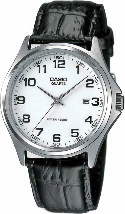 Orë dore për meshkuj Casio, e zezë