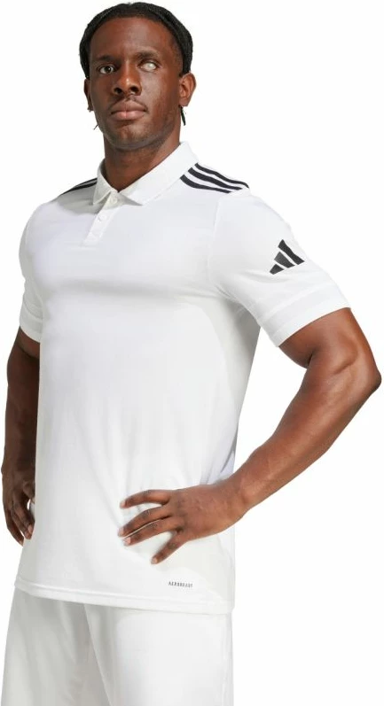 Maicë polo për meshkuj adidas, e bardhë [Madhësia: XXL]