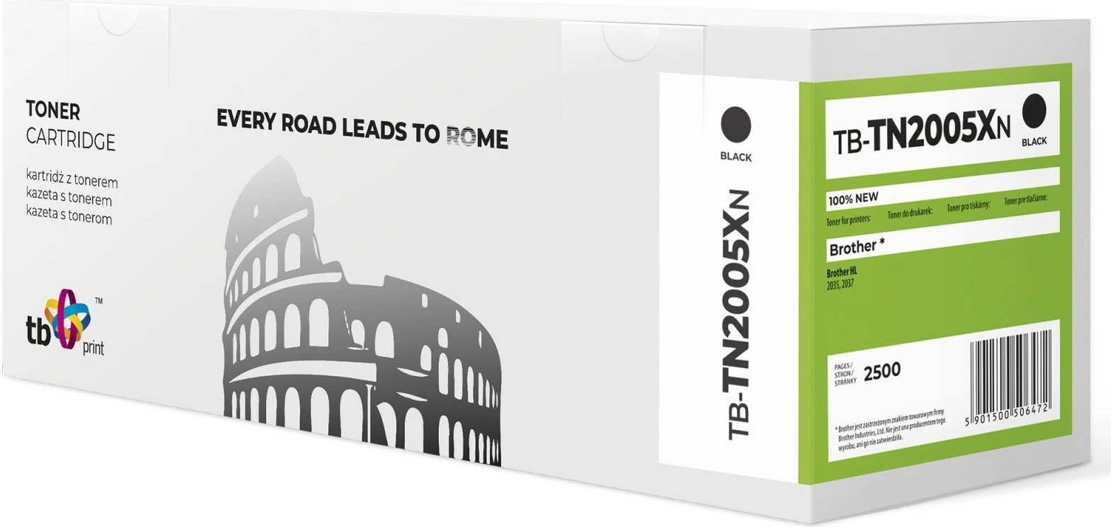 Toner TB Print TB-TN2005XN për Brother HL2035/HL2037, i zi