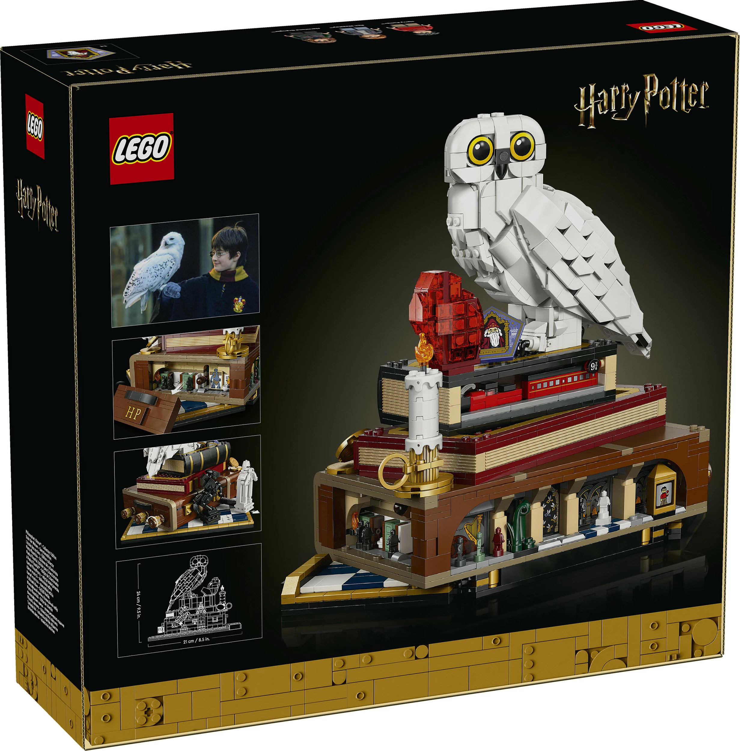 Set ndërtimi LEGO Harry Potter 76466 Philosopher's Stone Collectors' Edition, 1571 pjesë, 18+, multikolor