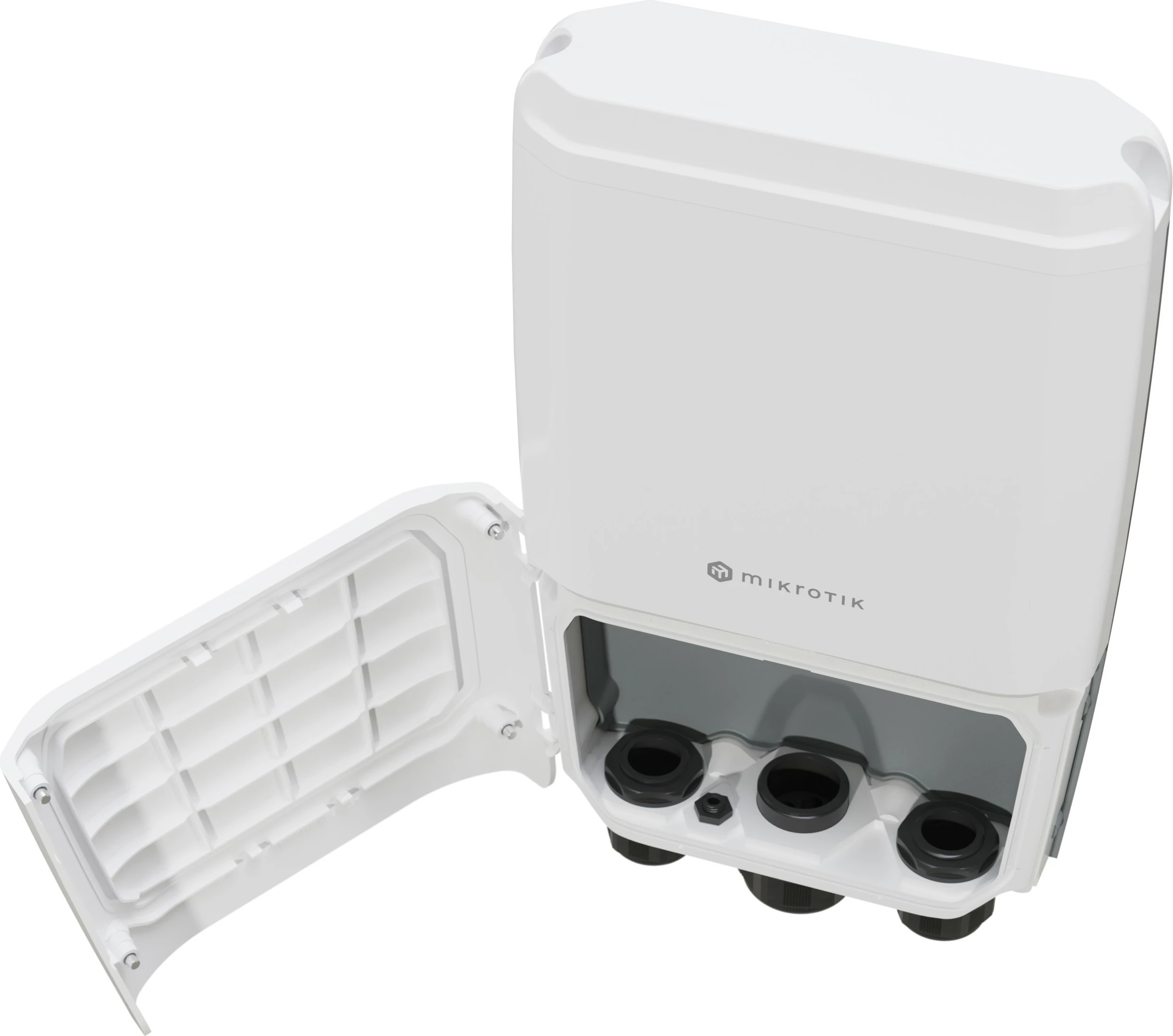 Switch MikroTik CRS504-4XQ-OUT, Managed, L3, Fast Ethernet, i bardhë