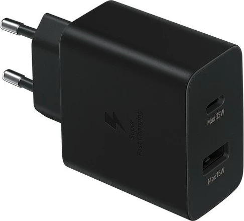 Karikues Samsung Power Adapter Duo 35W, USB Type-C + Micro USB, i zi