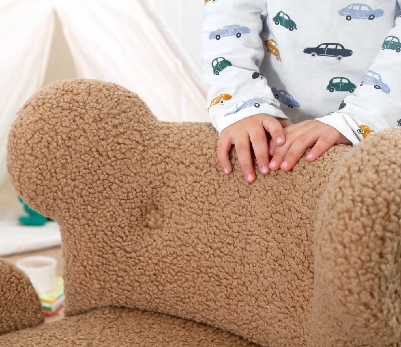 Karrige fëmijësh me krahë, Juano Teddy, ngjyrë kafe