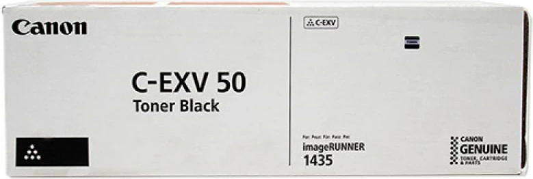 Toner, Canon, C-EXV 50 (9436B002), rendiment 9,750–23,700 faqe, origjinal, zezë